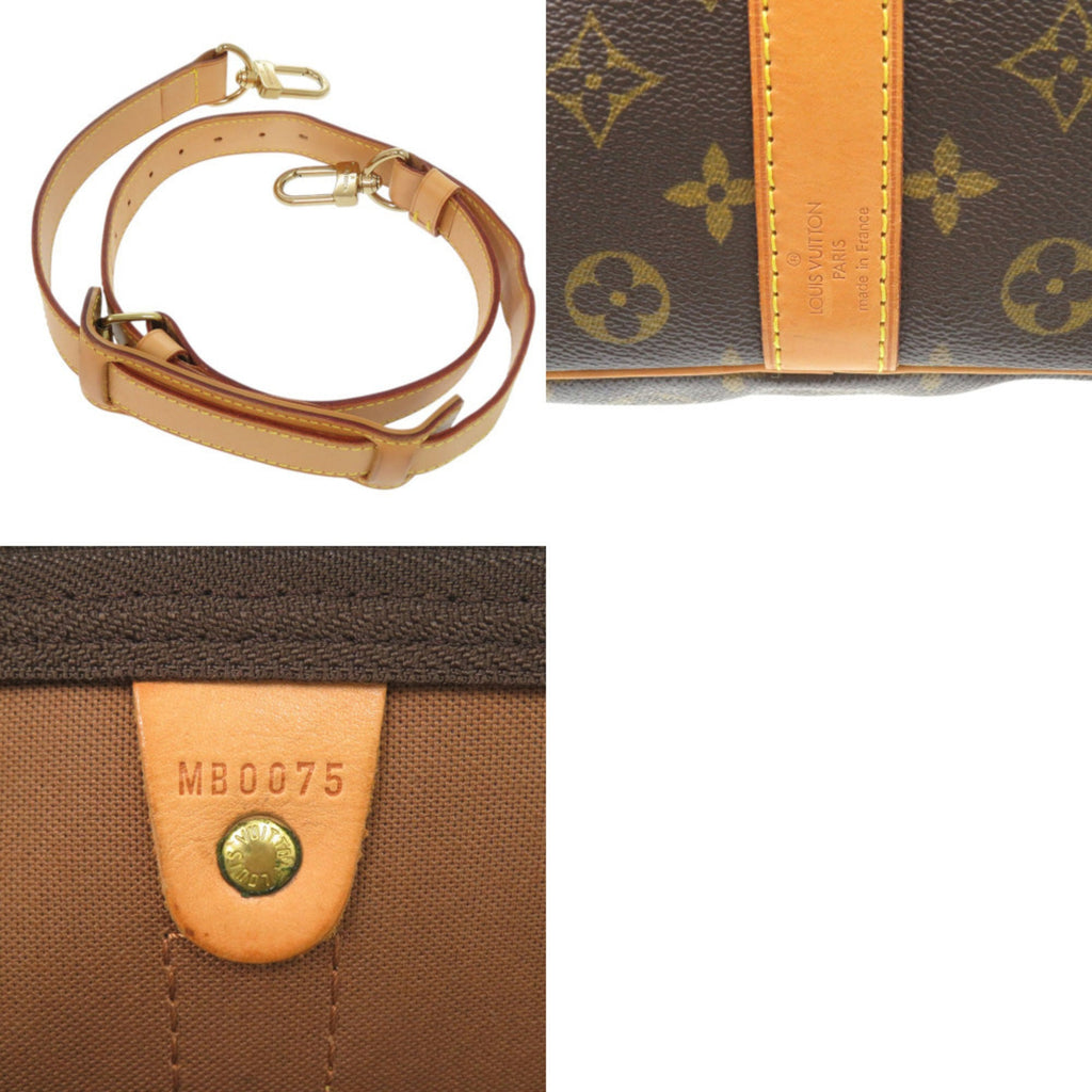 Louis Vuitton Brown Monogram Boston Bag
