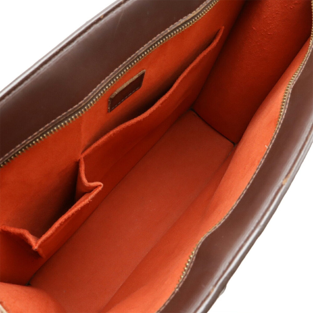 Louis Vuitton Brown Damier Canvas Pvc Handbag Tote Bag