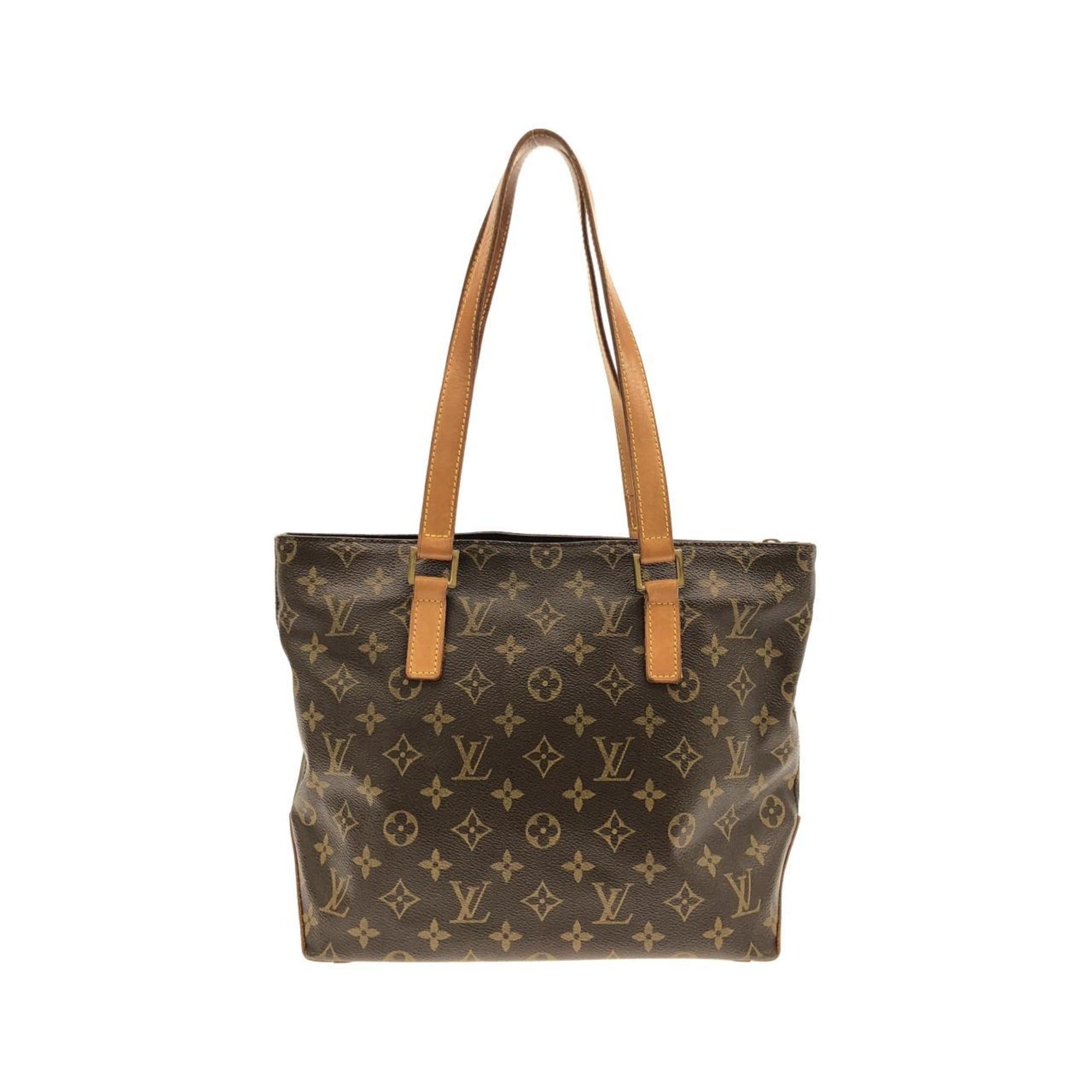 Louis Vuitton Marron Coated Canvas Handbag