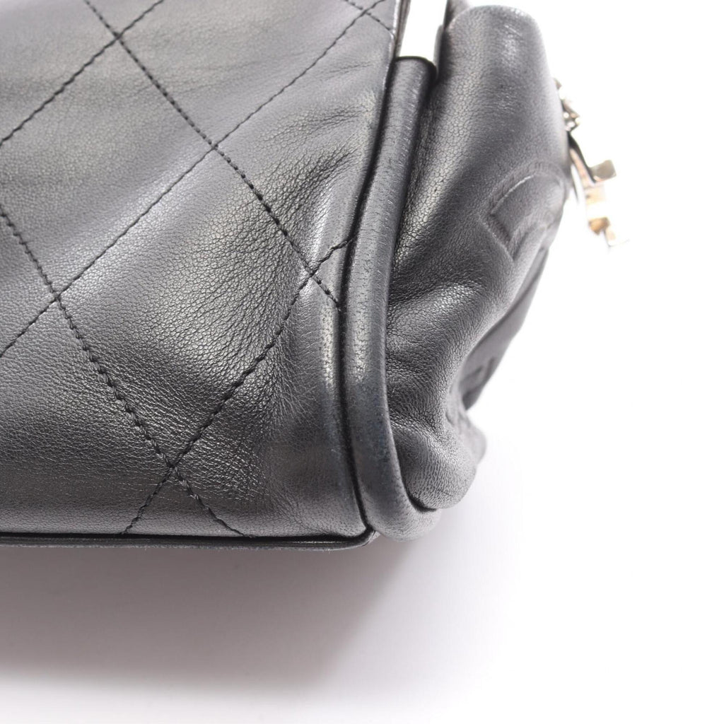 Chanel Black Leather Handbag