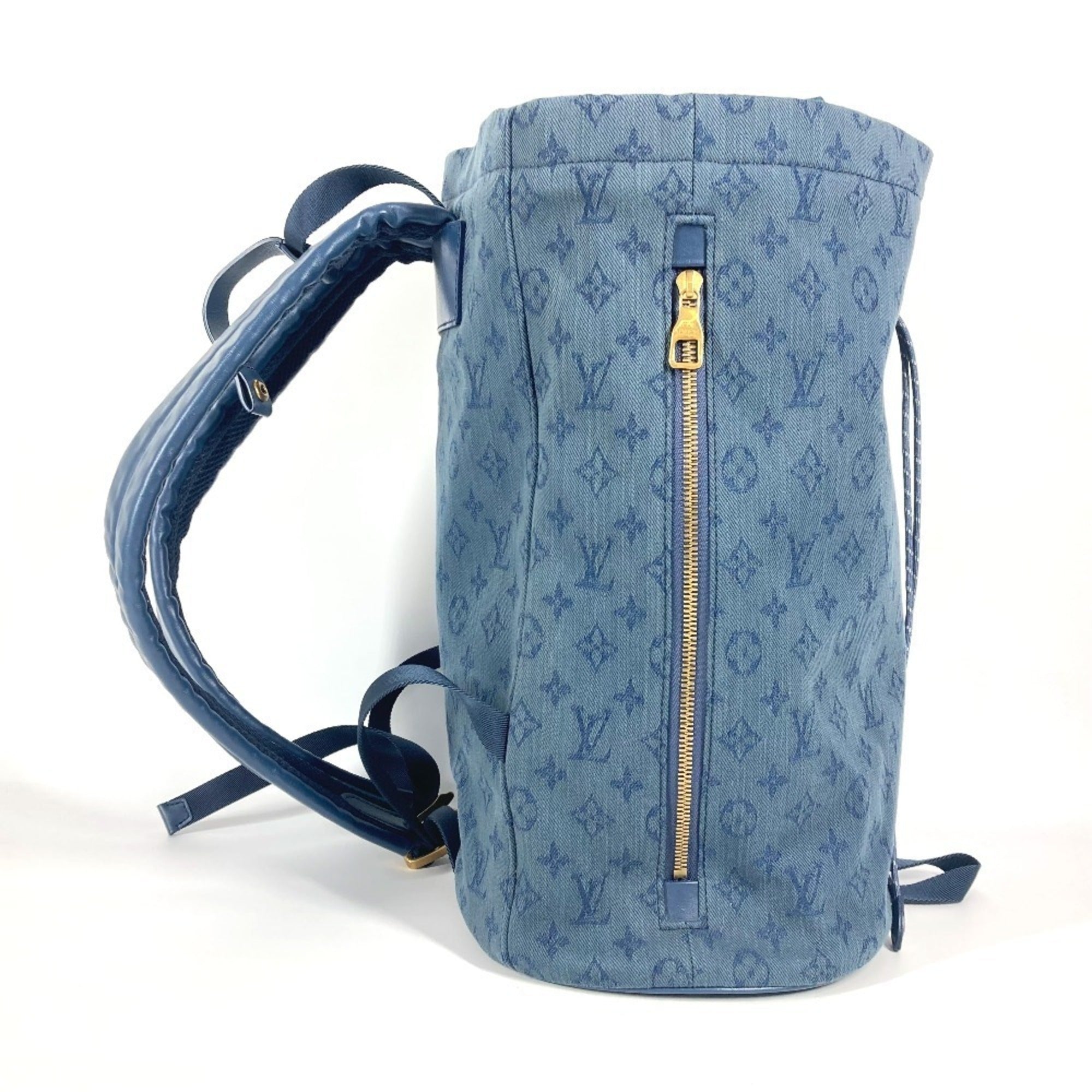 Louis Vuitton Blue Monogram Denim Canvas Backpack