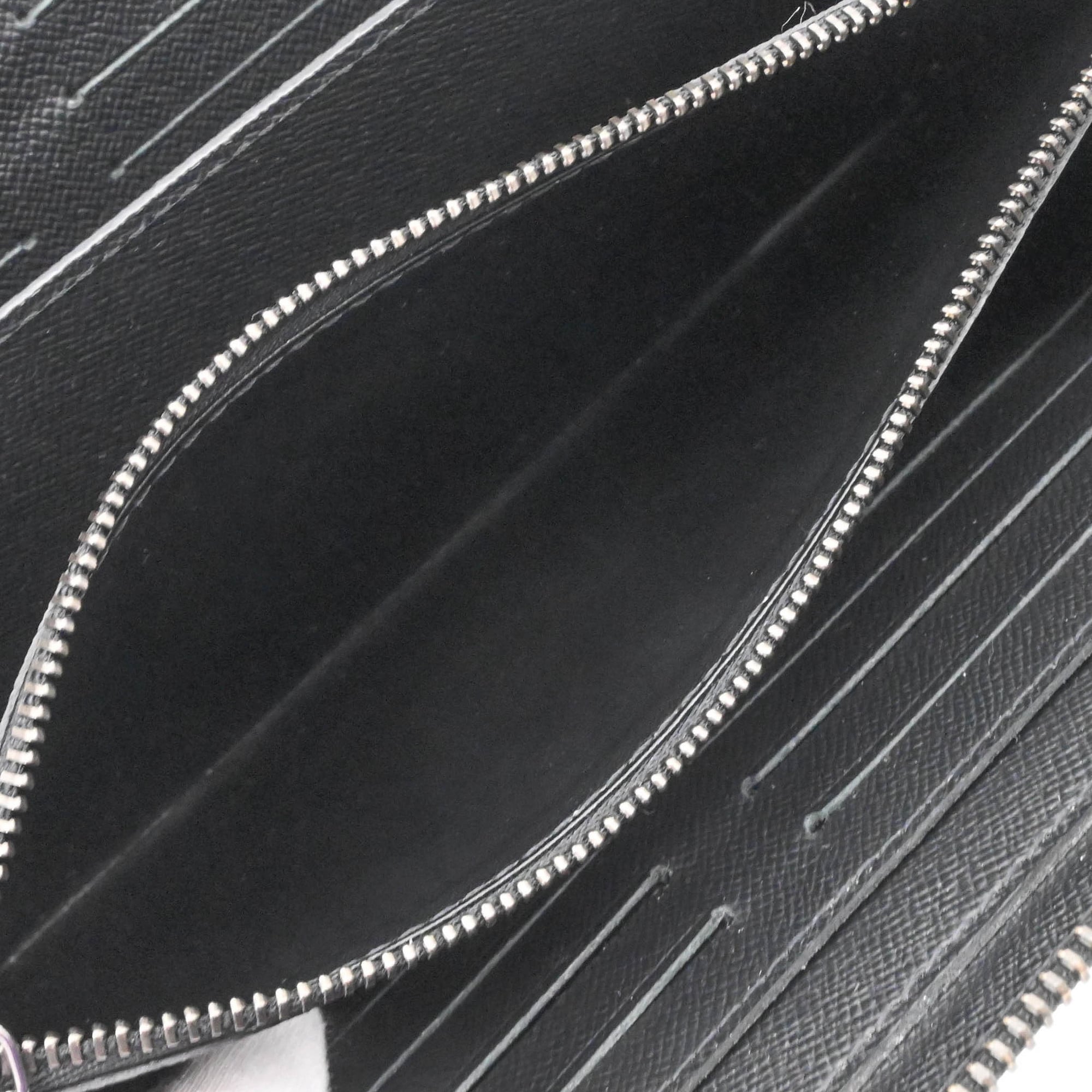 Louis Vuitton Black Monogram Eclipse Monogram Eclipse Long Wallet