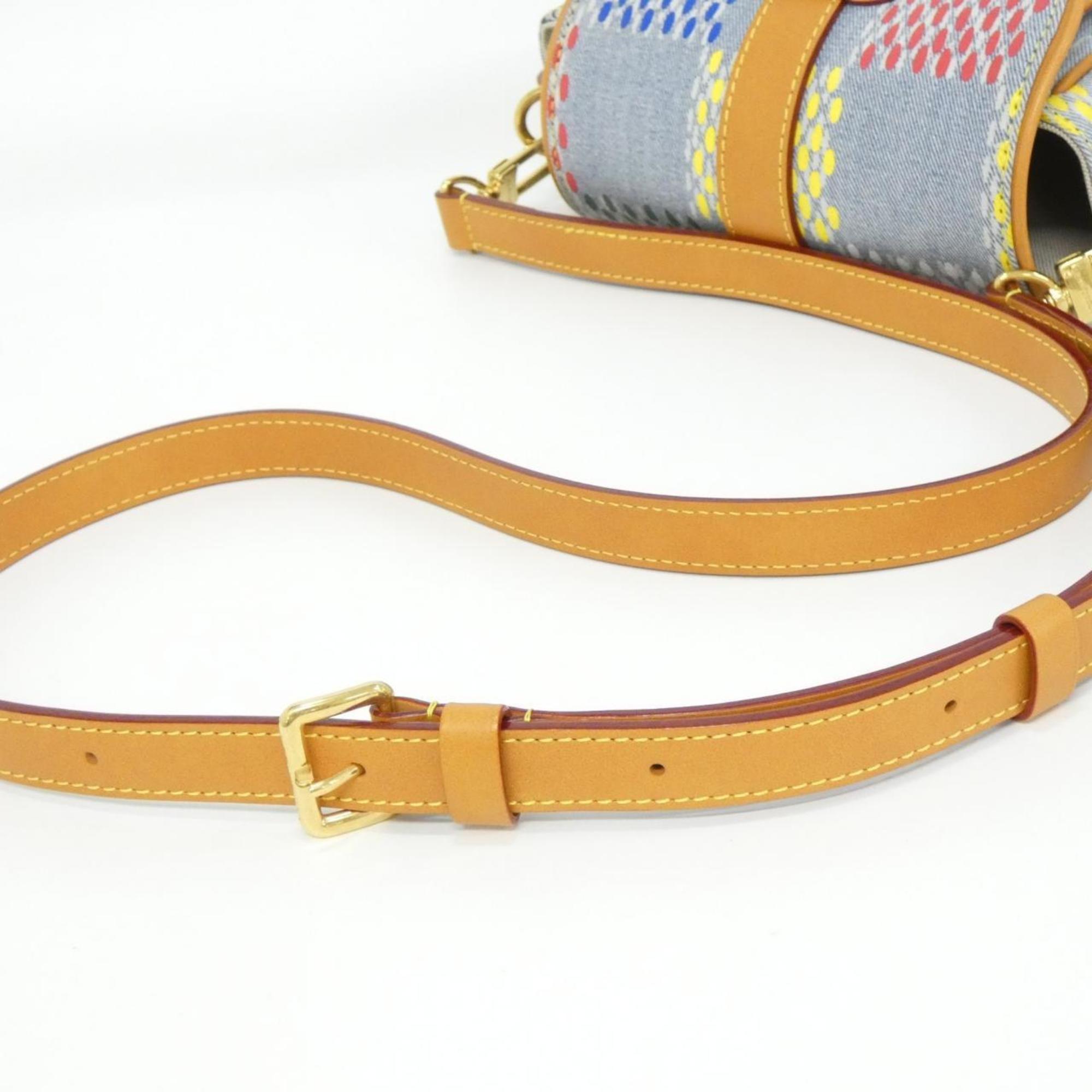 Louis Vuitton Multi-Color Denim Shoulder Bag