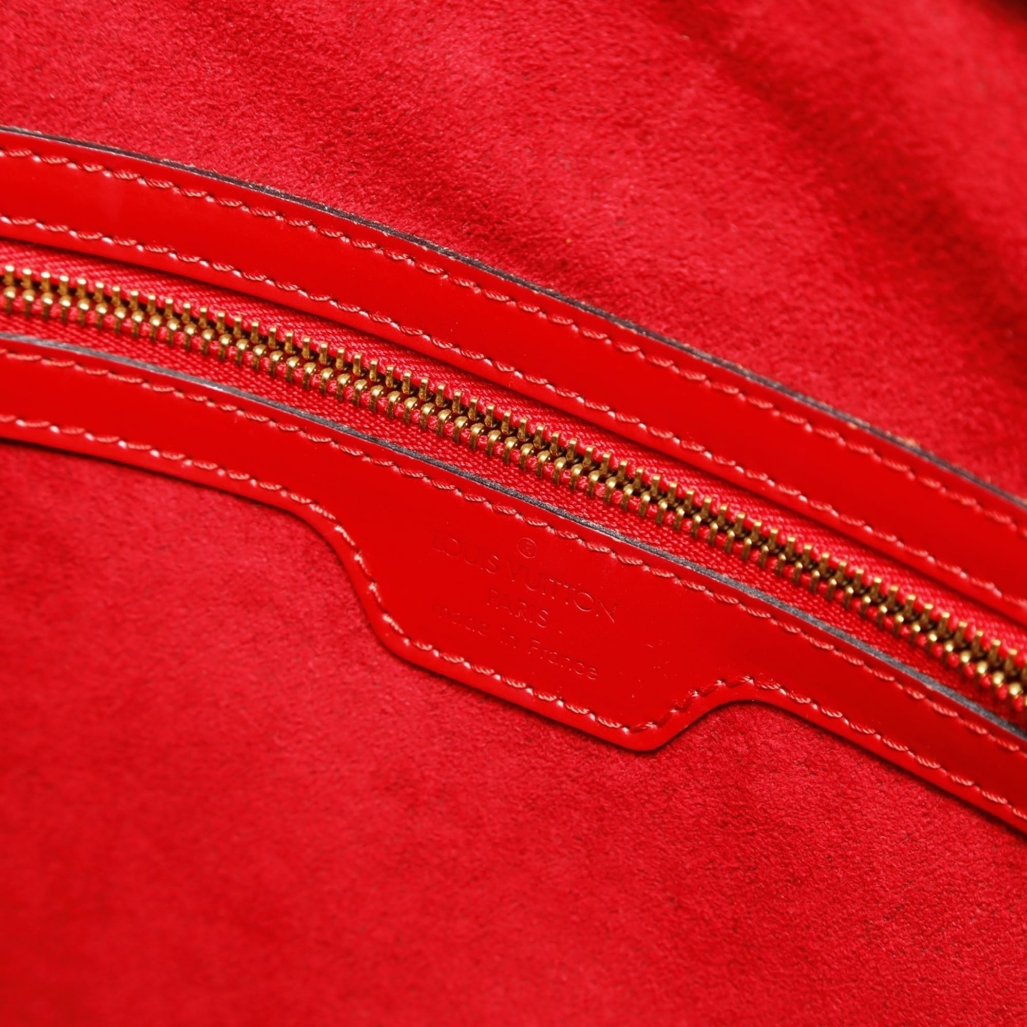 Louis Vuitton Epi Red Color Epi Leather Shoulder Bag