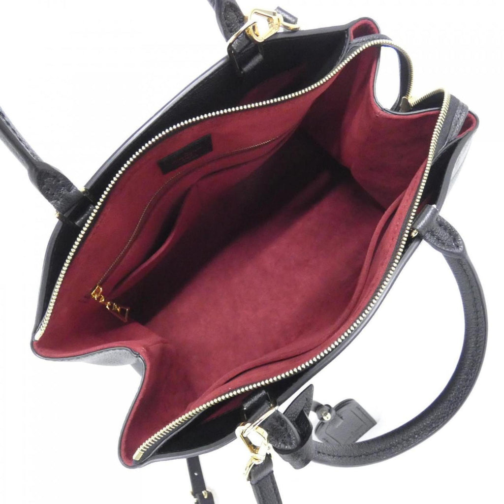 Louis Vuitton Black Leather Handbag