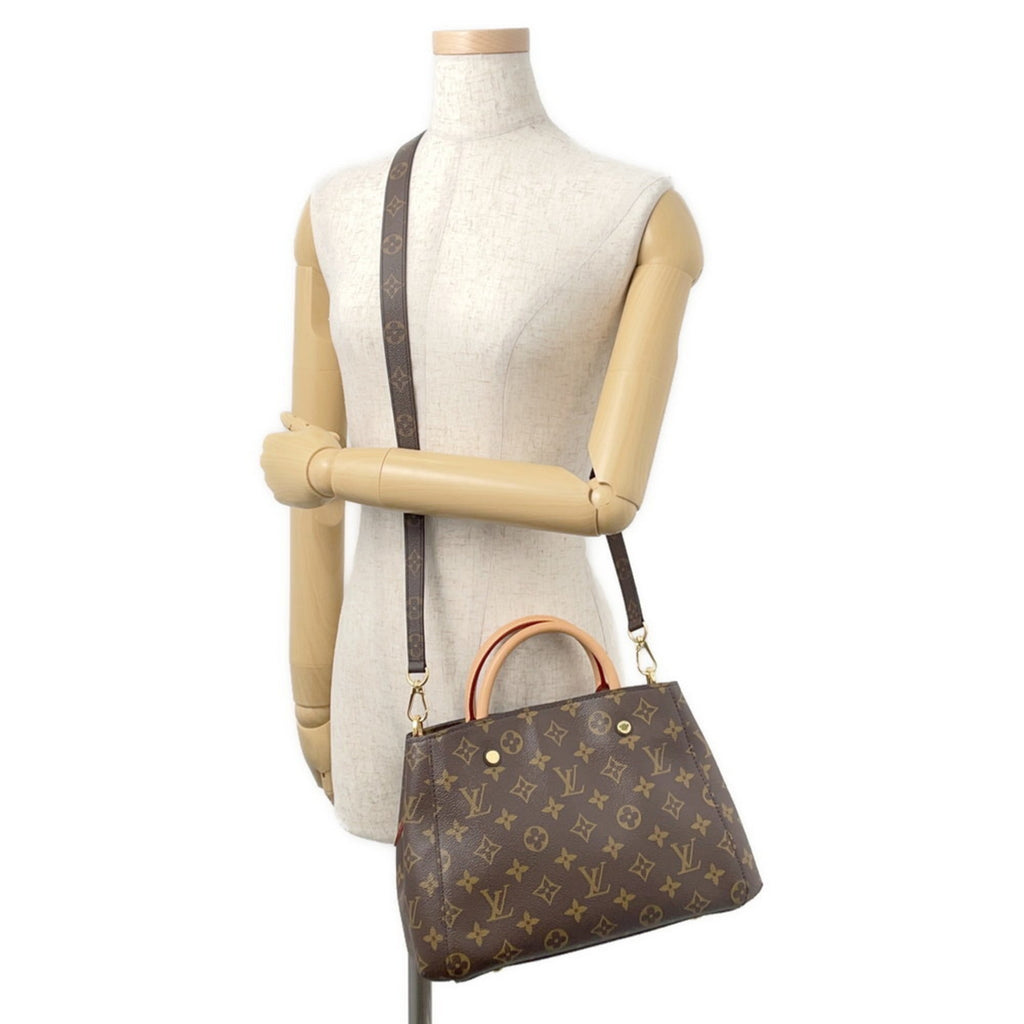 Louis Vuitton Bordeaux Monogram Monogram Leather Handbag Shoulder Bag