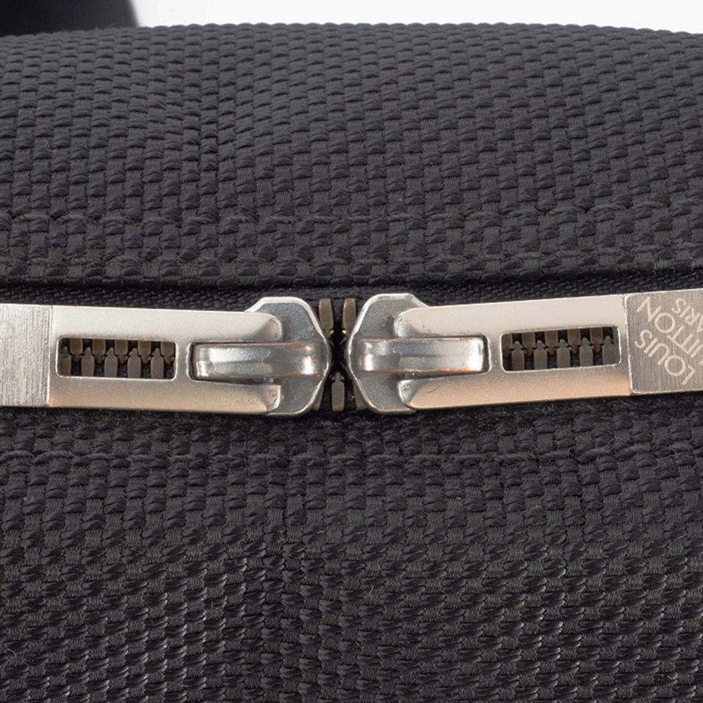 Louis Vuitton Black Noir Damier Geant Shoulder Bag