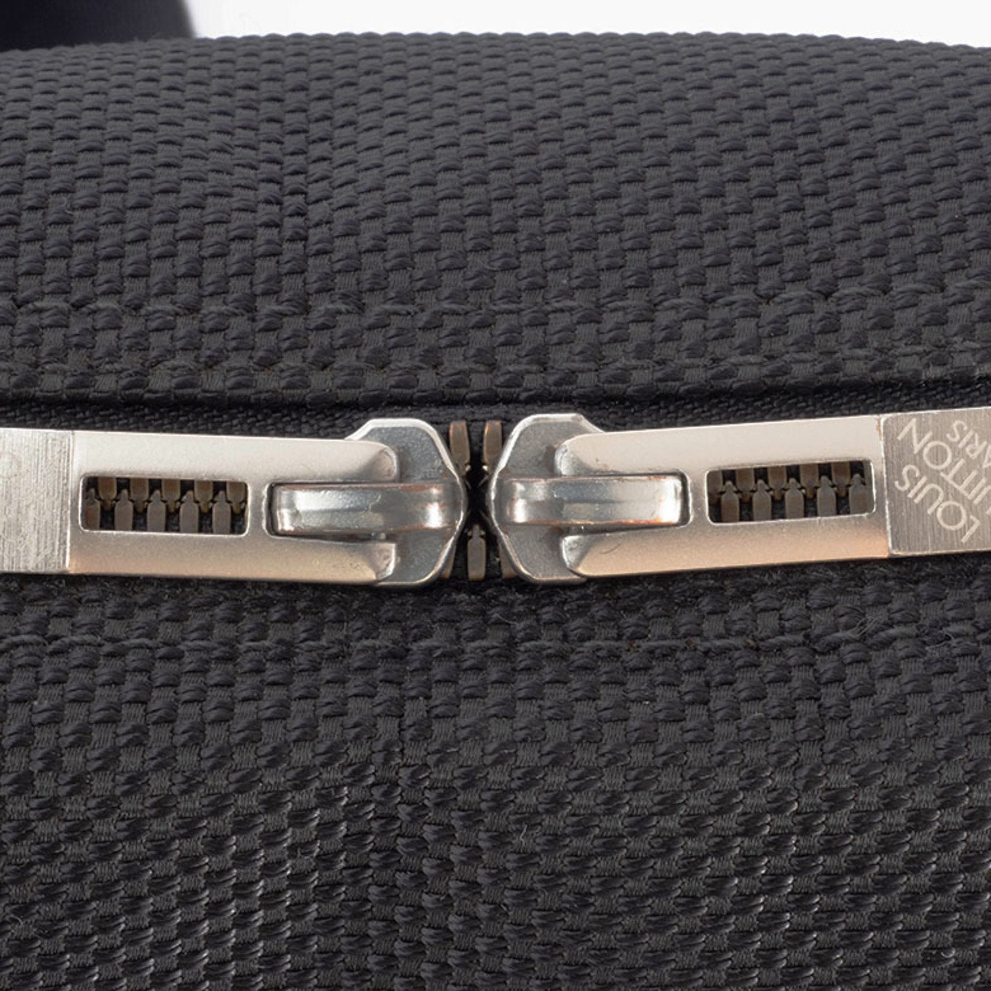 Louis Vuitton Black Noir Damier Geant Shoulder Bag