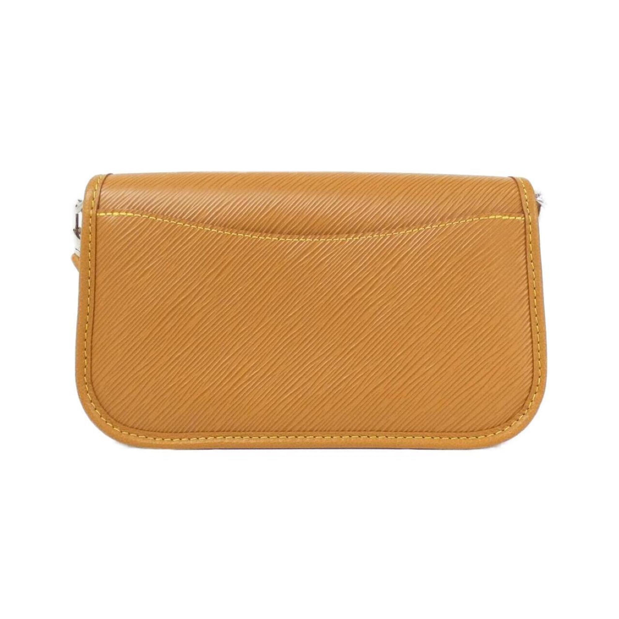 Louis Vuitton Brown Leather Shoulder Bag