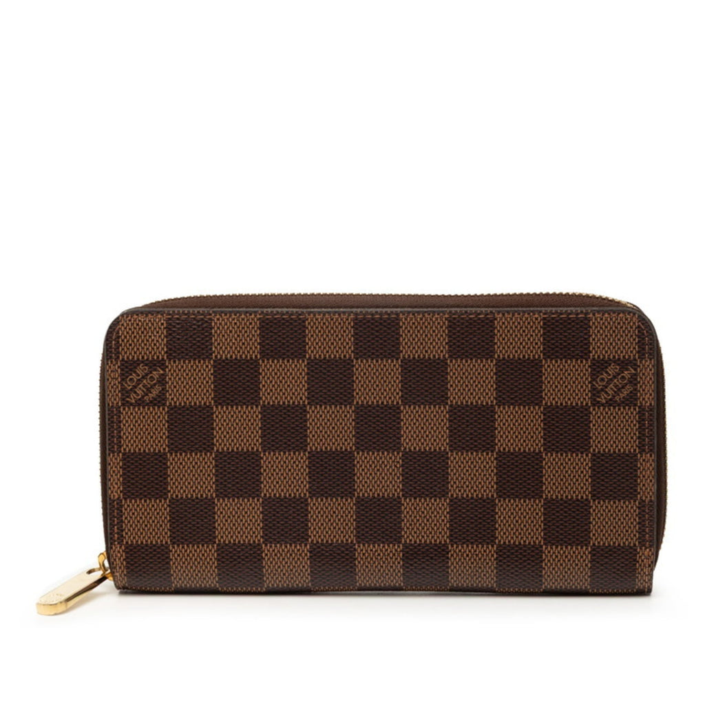 Louis Vuitton Brown Pvc Long Wallet