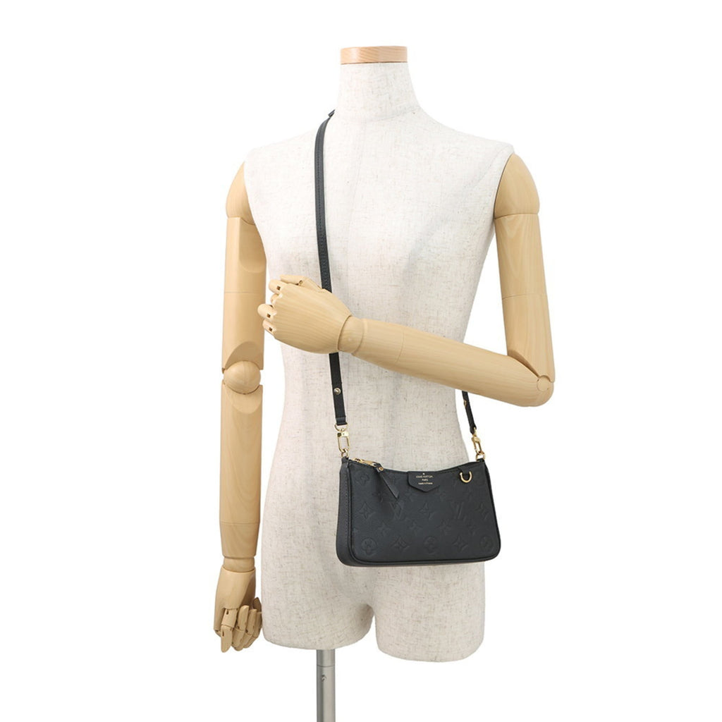 Louis Vuitton Noir Monogram Empreinte Shoulder Bag