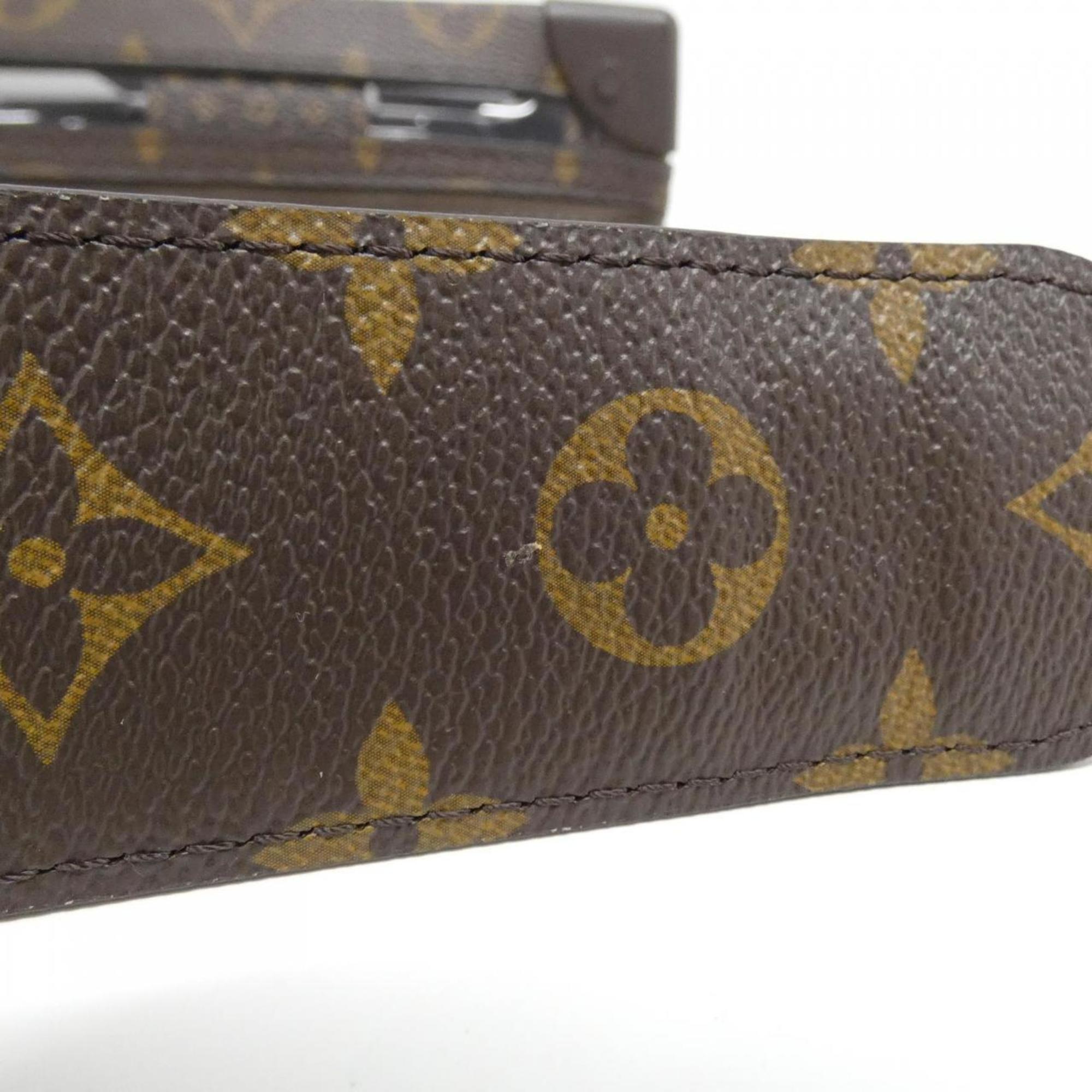 Louis Vuitton Marron Coated Canvas Shoulder Bag