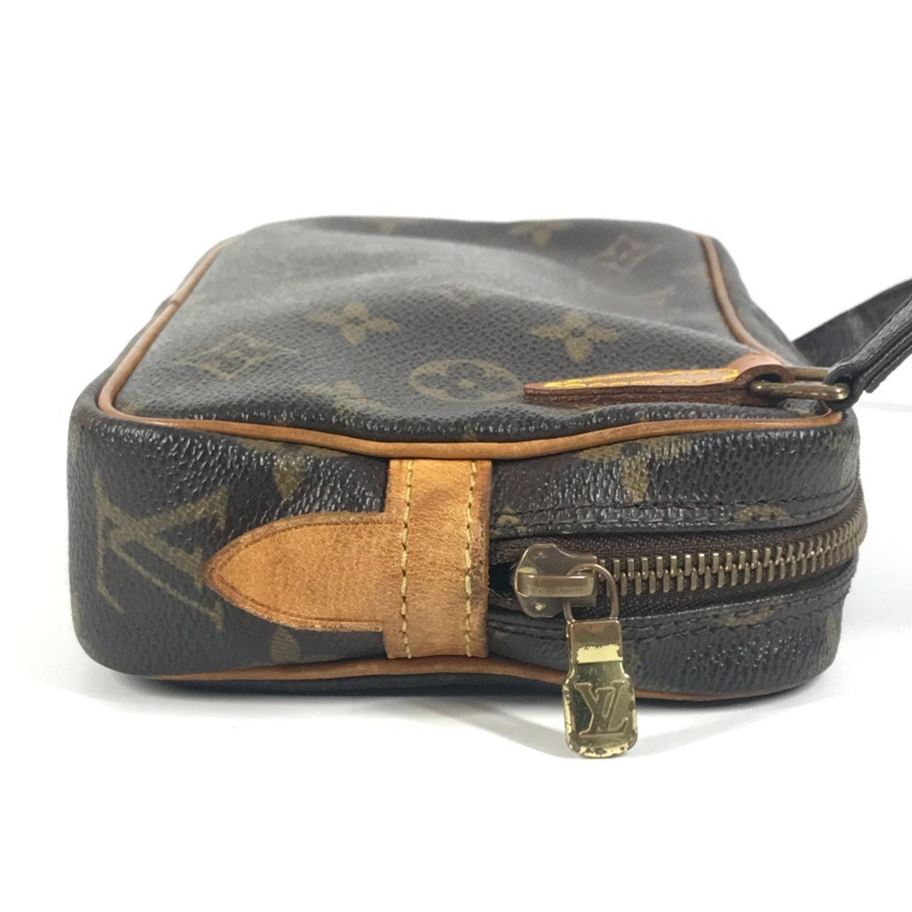 Louis Vuitton Brown Monogram Canvas Pochette Shoulder Bag