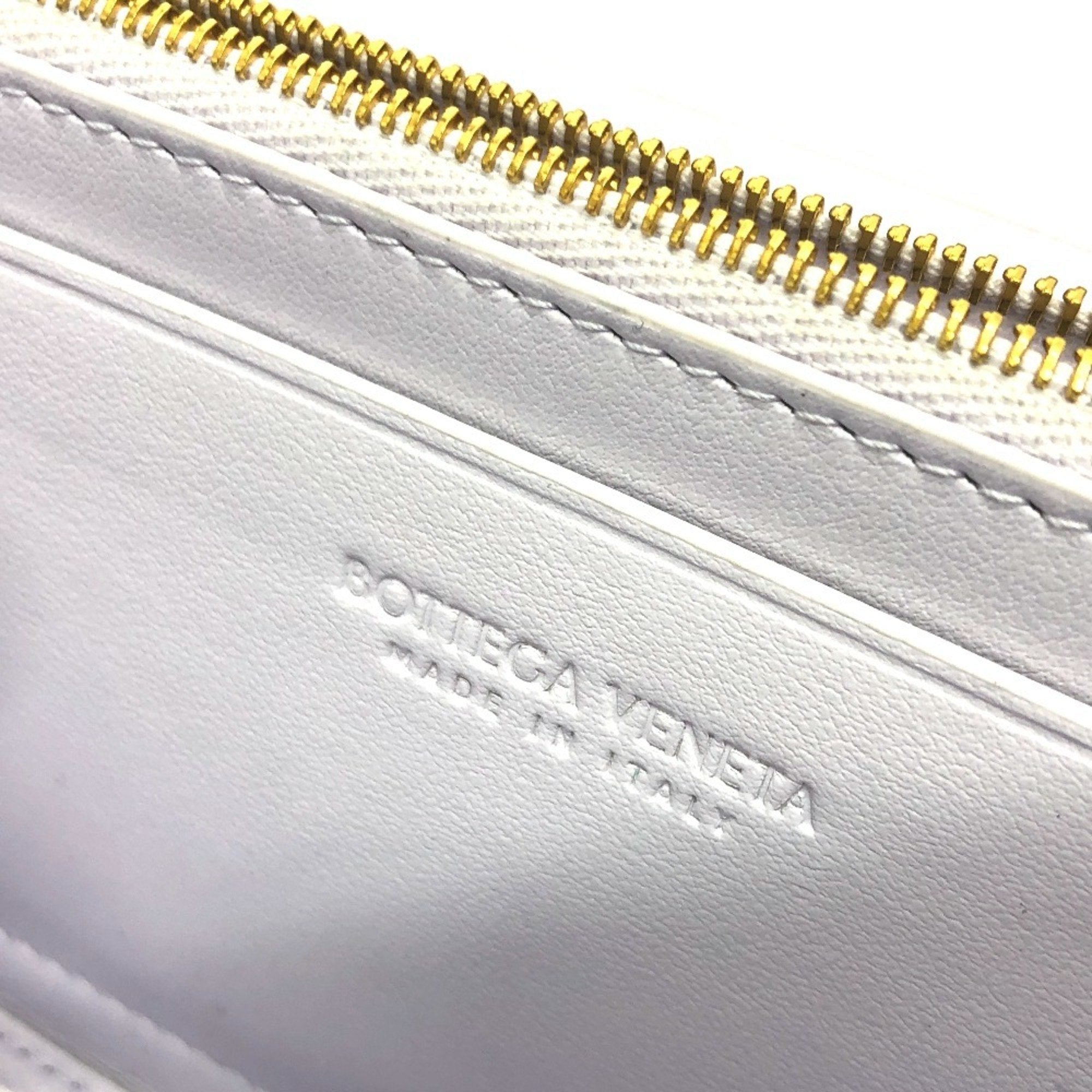 Bottega Veneta Purple Leather Long Wallet (Bi-Fold)