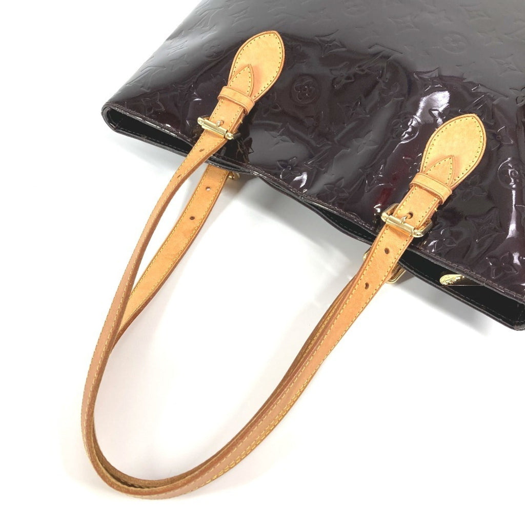 Louis Vuitton Amarante Purple Monogram Vernis Canvas Shoulder Bag Tote Bag