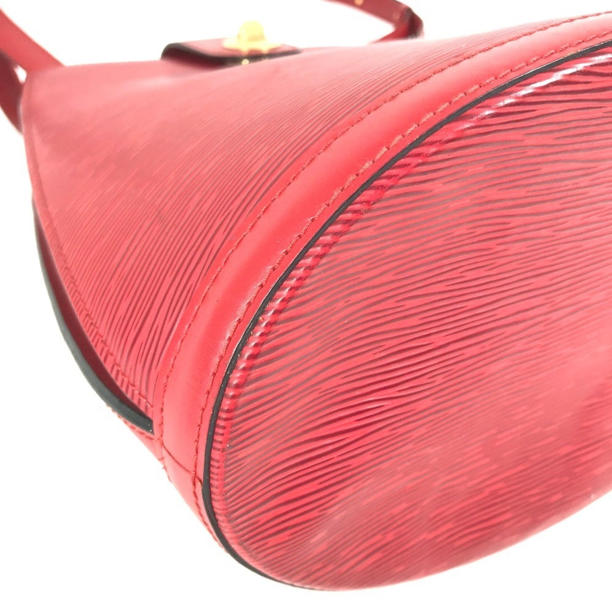 Louis Vuitton Castilian Red Red Color Epi Leather Shoulder Bag