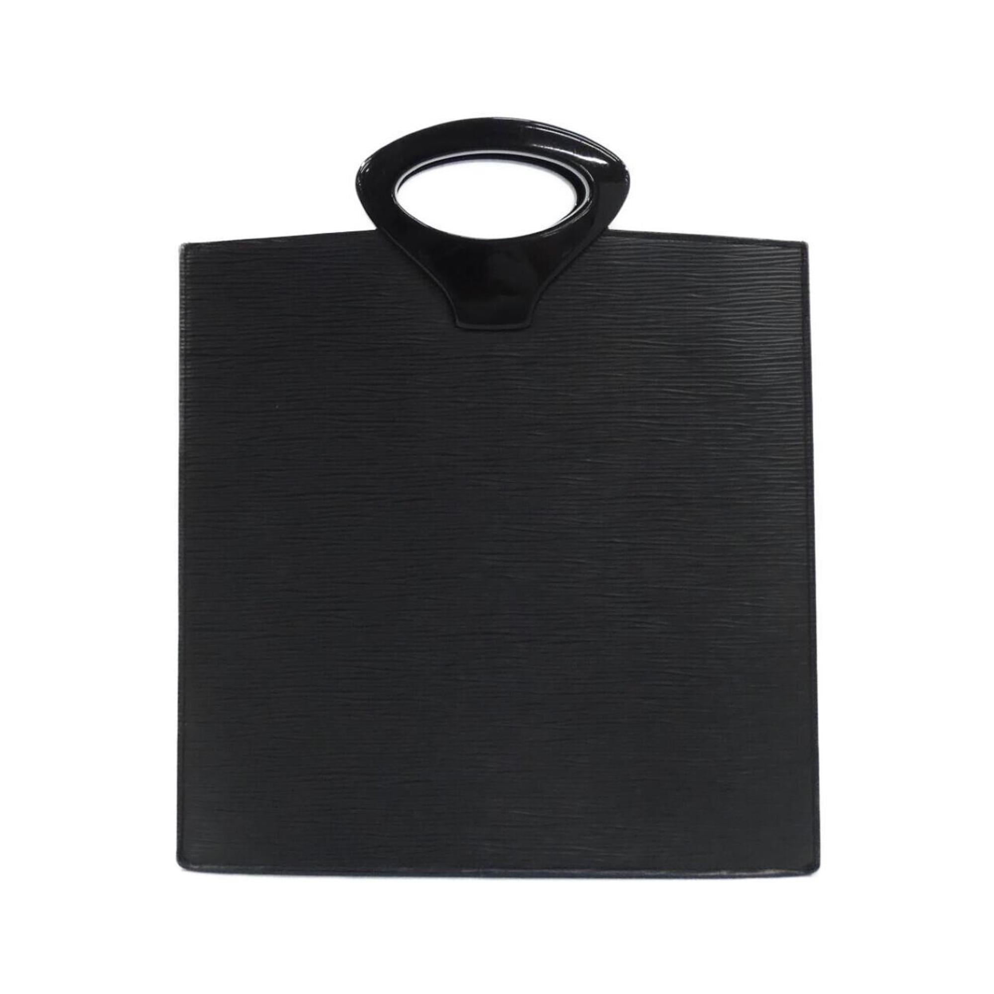 Louis Vuitton Epi Black Leather Handbag