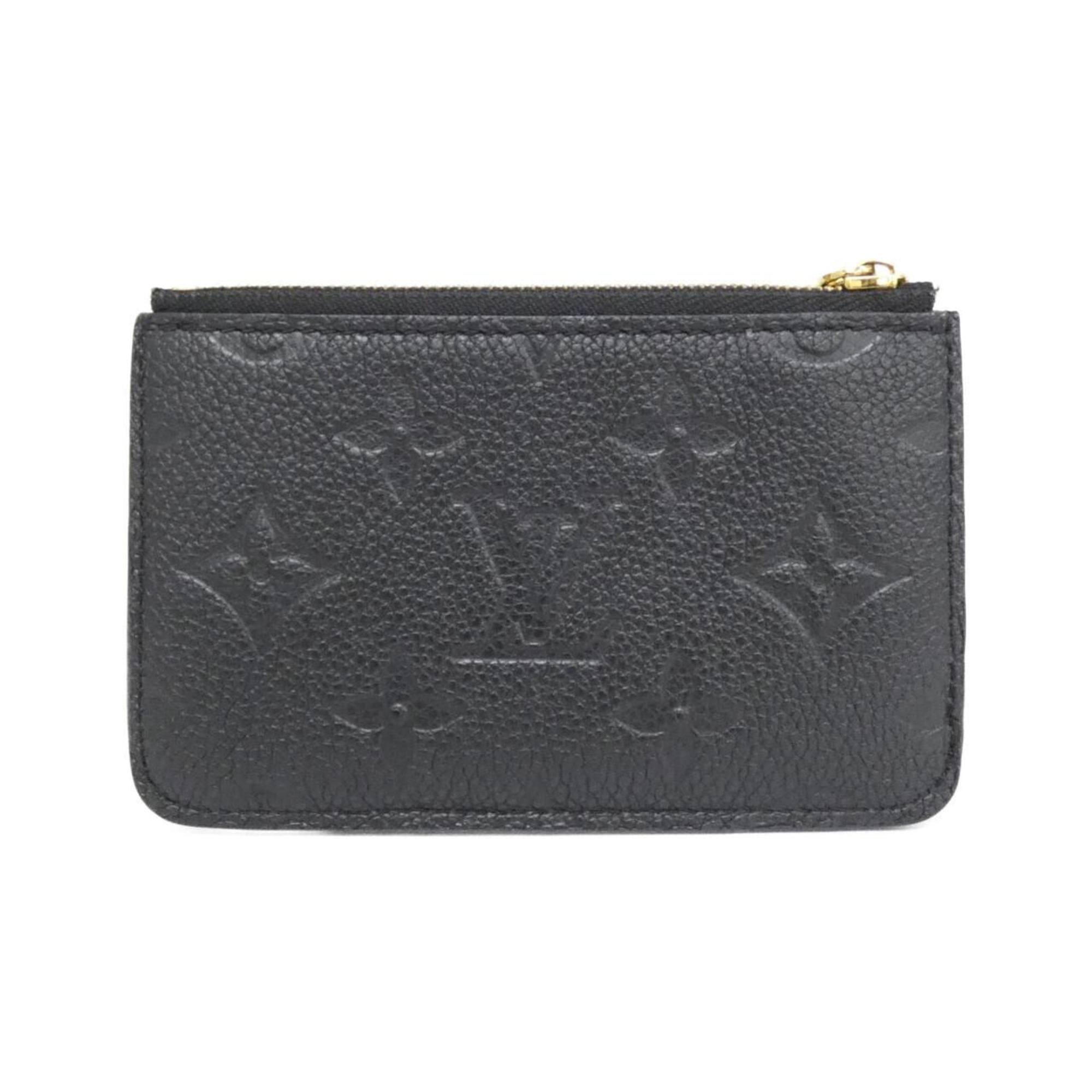 Louis Vuitton Monogram Empreinte Black Leather Coin Purse/Coin Case