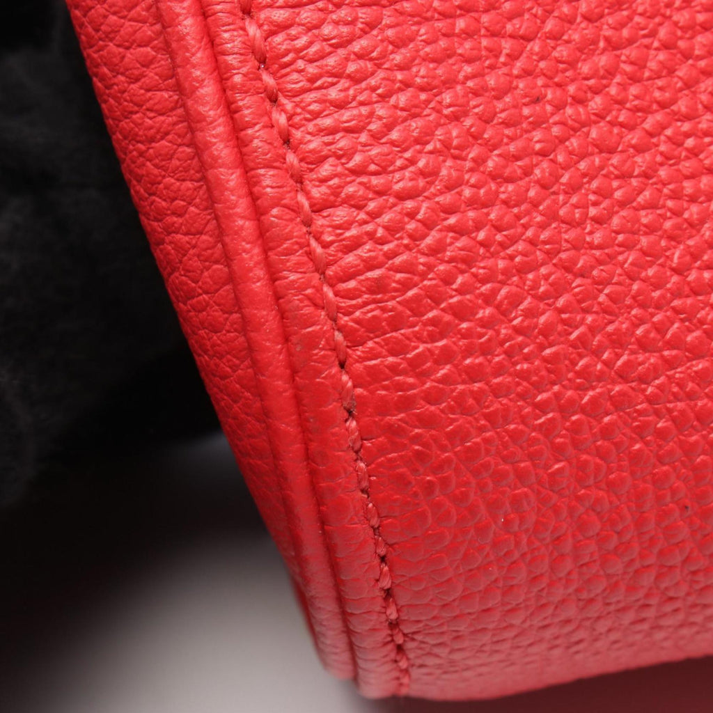 Louis Vuitton Red Color Leather Shoulder Bag