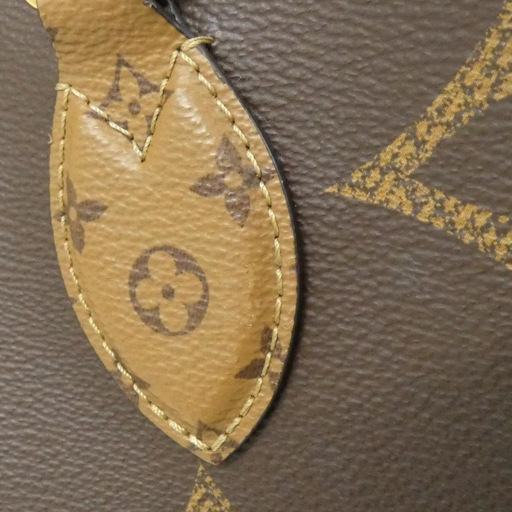 Louis Vuitton Marron Coated Canvas Handbag