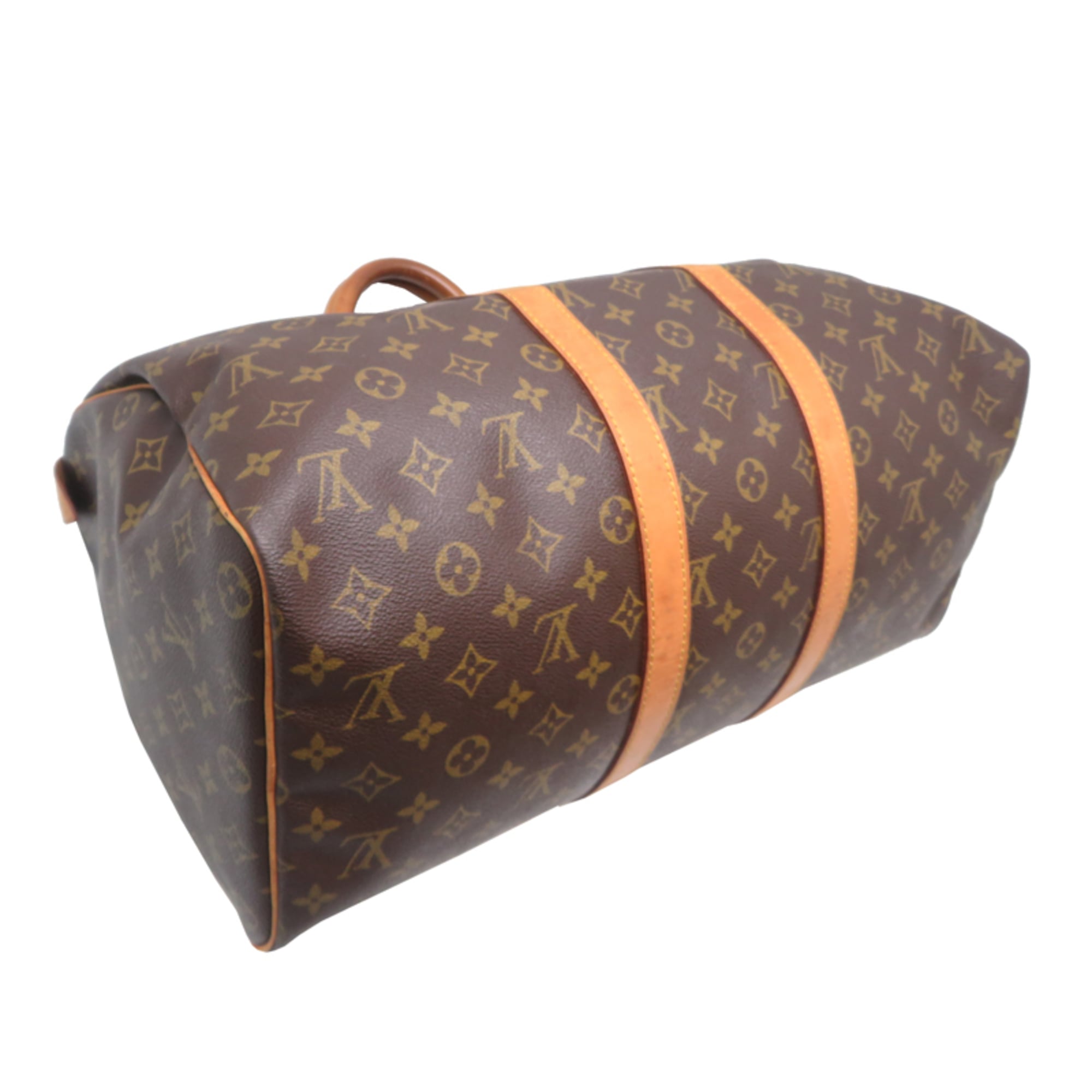 Louis Vuitton Brown Monogram Boston Bag
