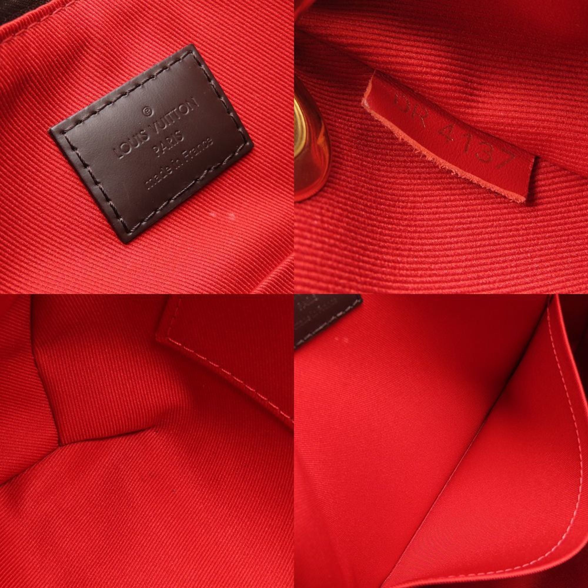 Louis Vuitton Damier Canvas Ebene Canvas Shoulder Bag
