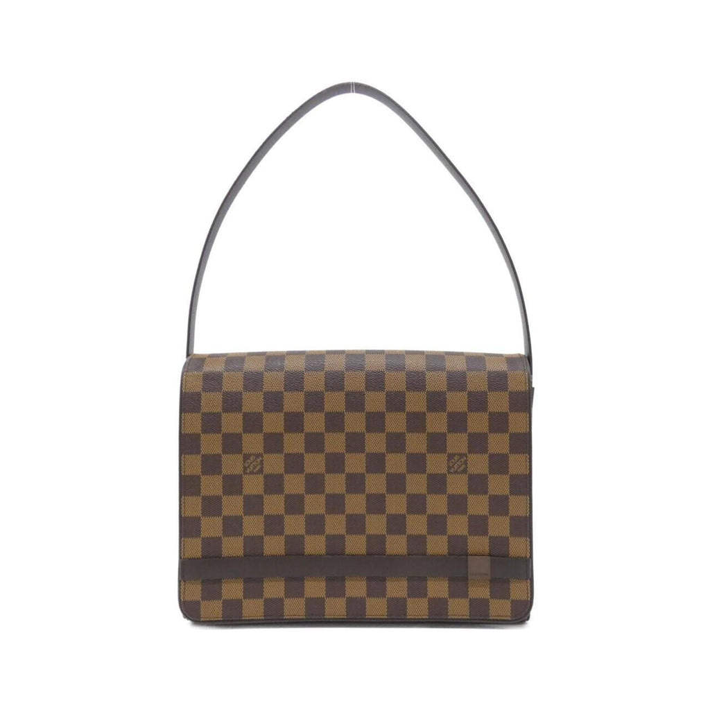Louis Vuitton Damier Canvas Ebene Damier Canvas Shoulder Bag