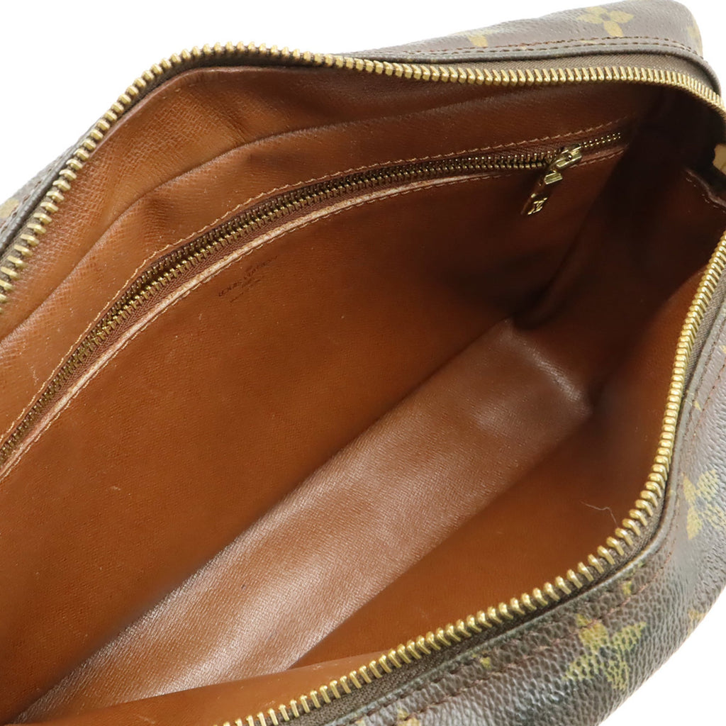 Louis Vuitton Black Brown Monogram Monogram Shoulder Bag