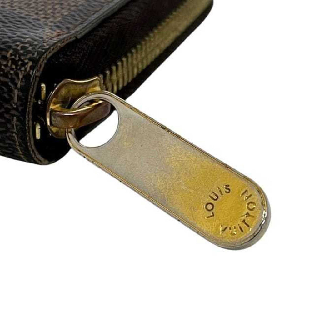 Louis Vuitton Brown Damier Canvas Ebene Damier Canvas Long Wallet