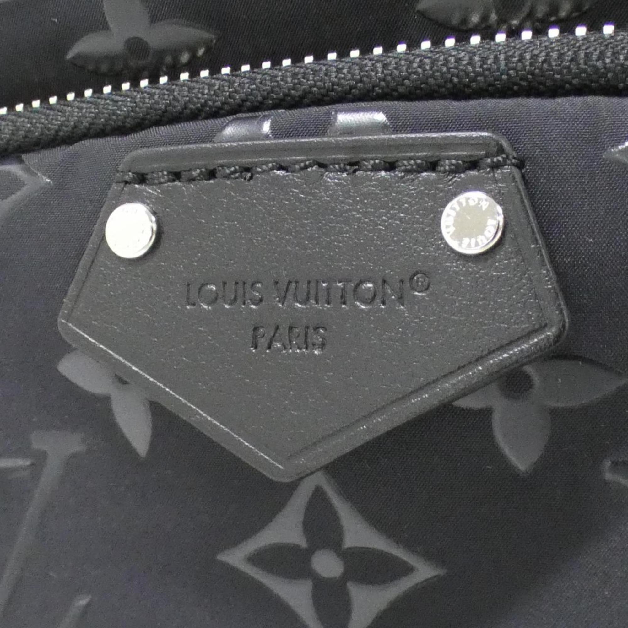Louis Vuitton Black Nylon Canvas Backpack