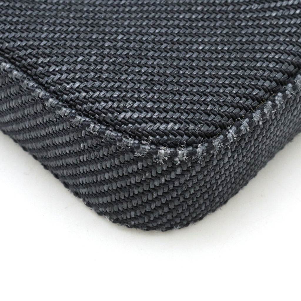 Chanel Navy Canvas Clutch Bag Shoulder Bag