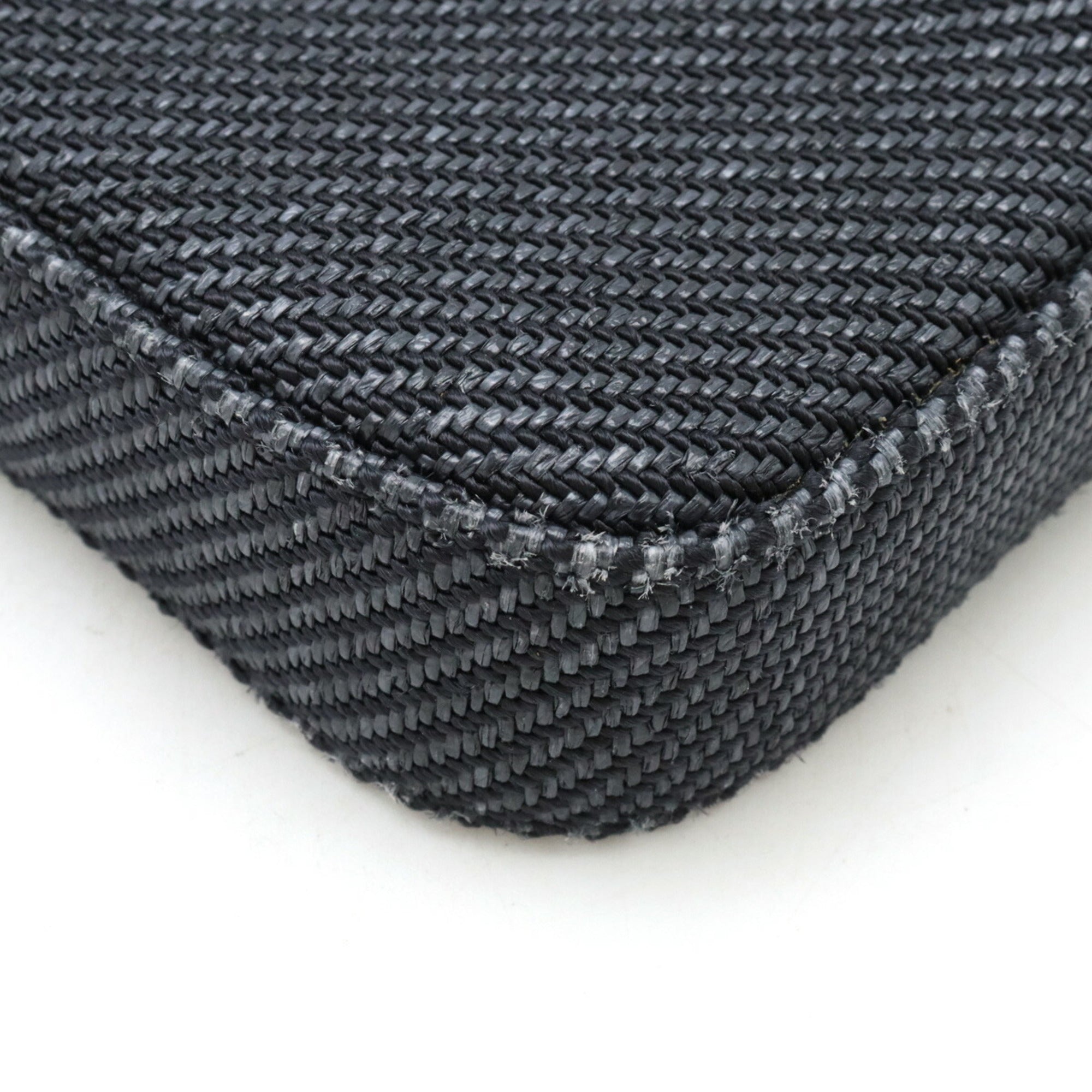 Chanel Navy Canvas Clutch Bag Shoulder Bag