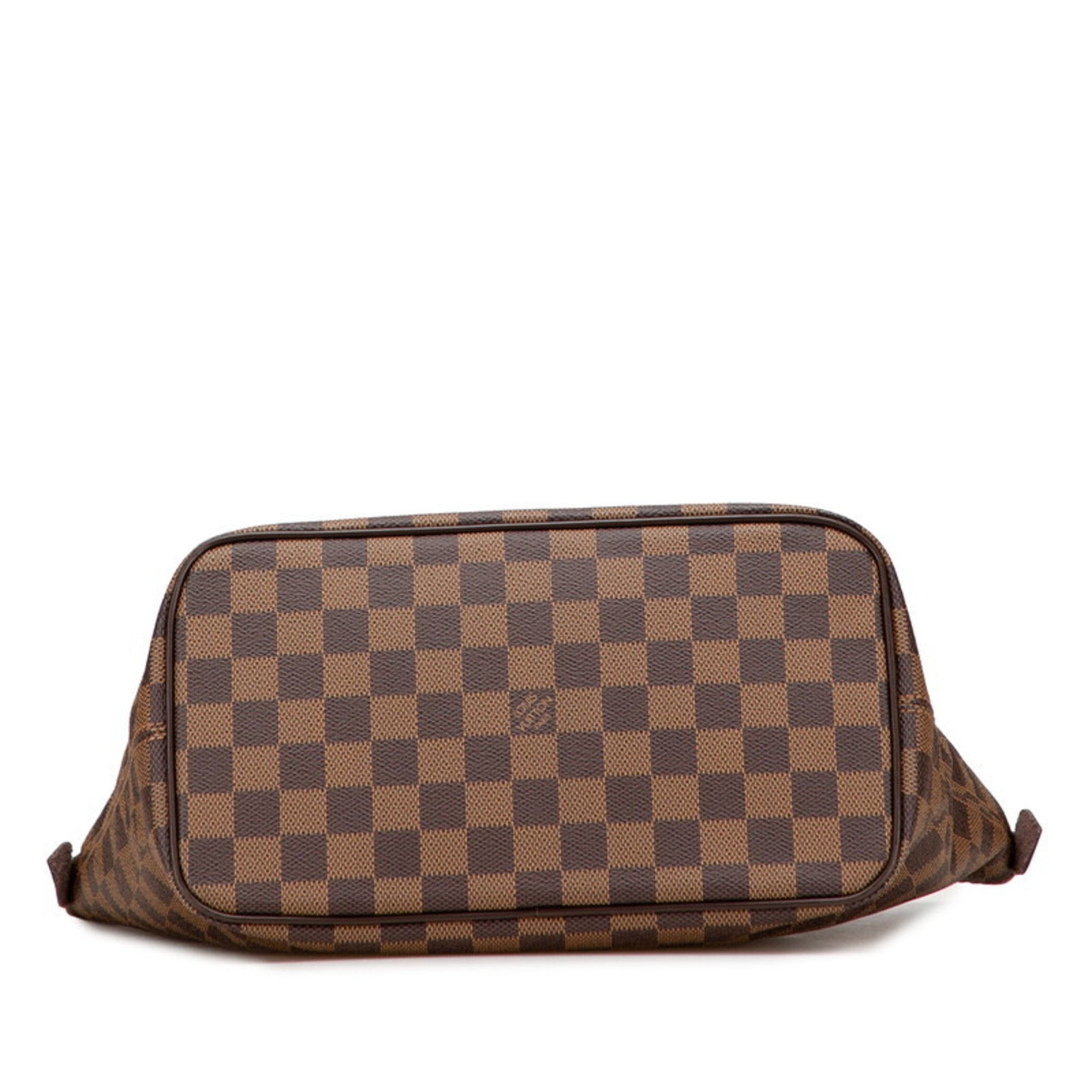 Louis Vuitton Damier Brown Pvc Leather Handbag Tote Bag
