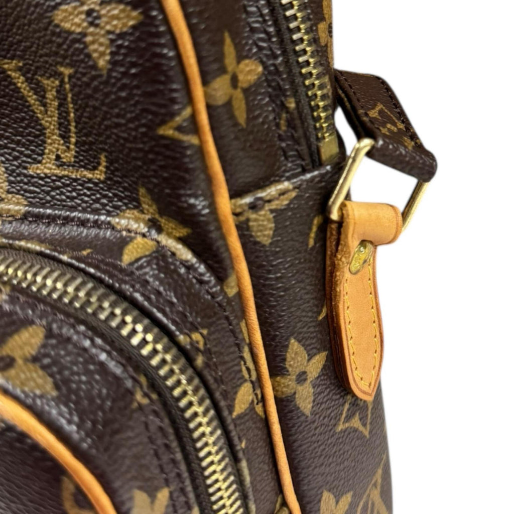 Louis Vuitton Brown Monogram Canvas Shoulder Bag