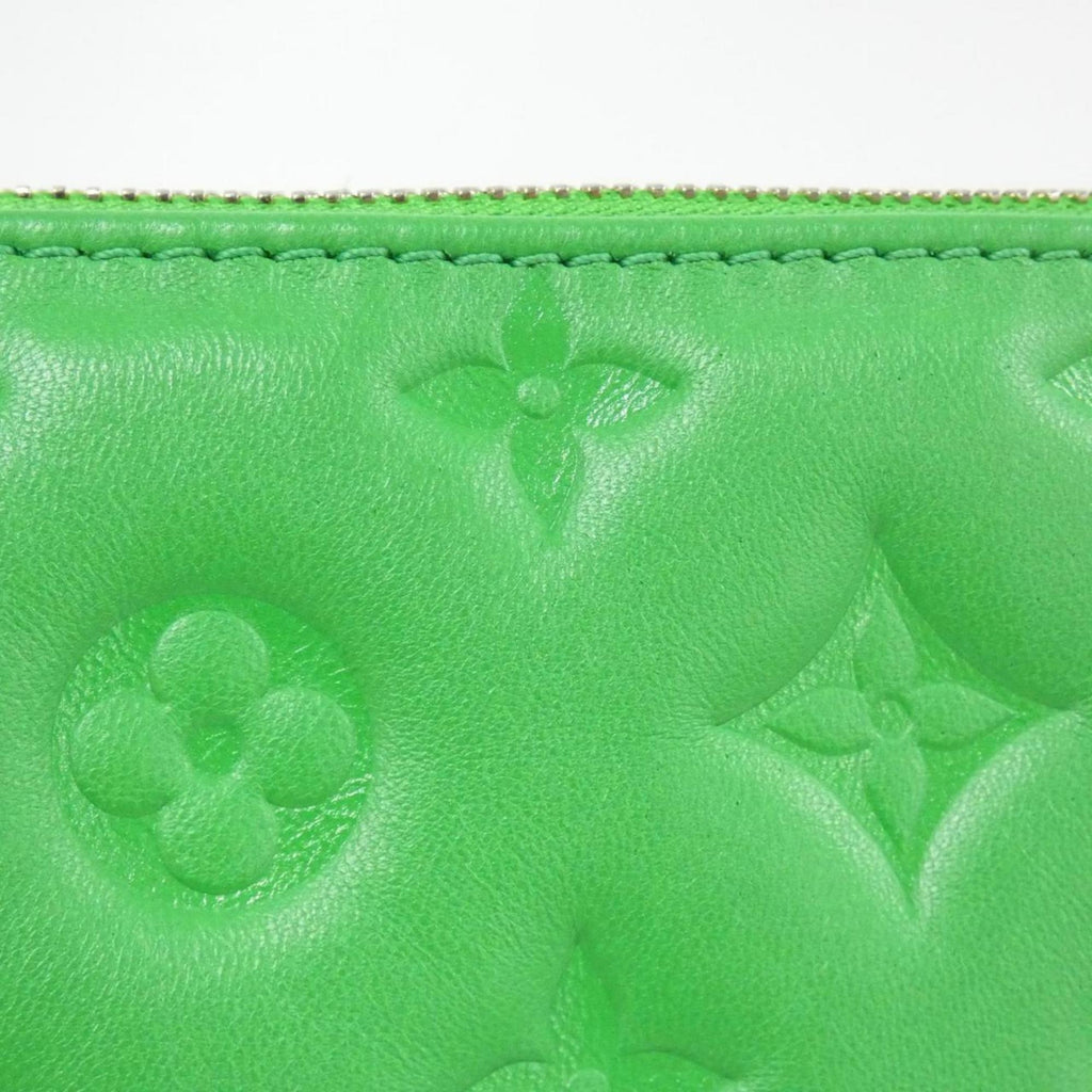 Louis Vuitton Green Leather Handbag