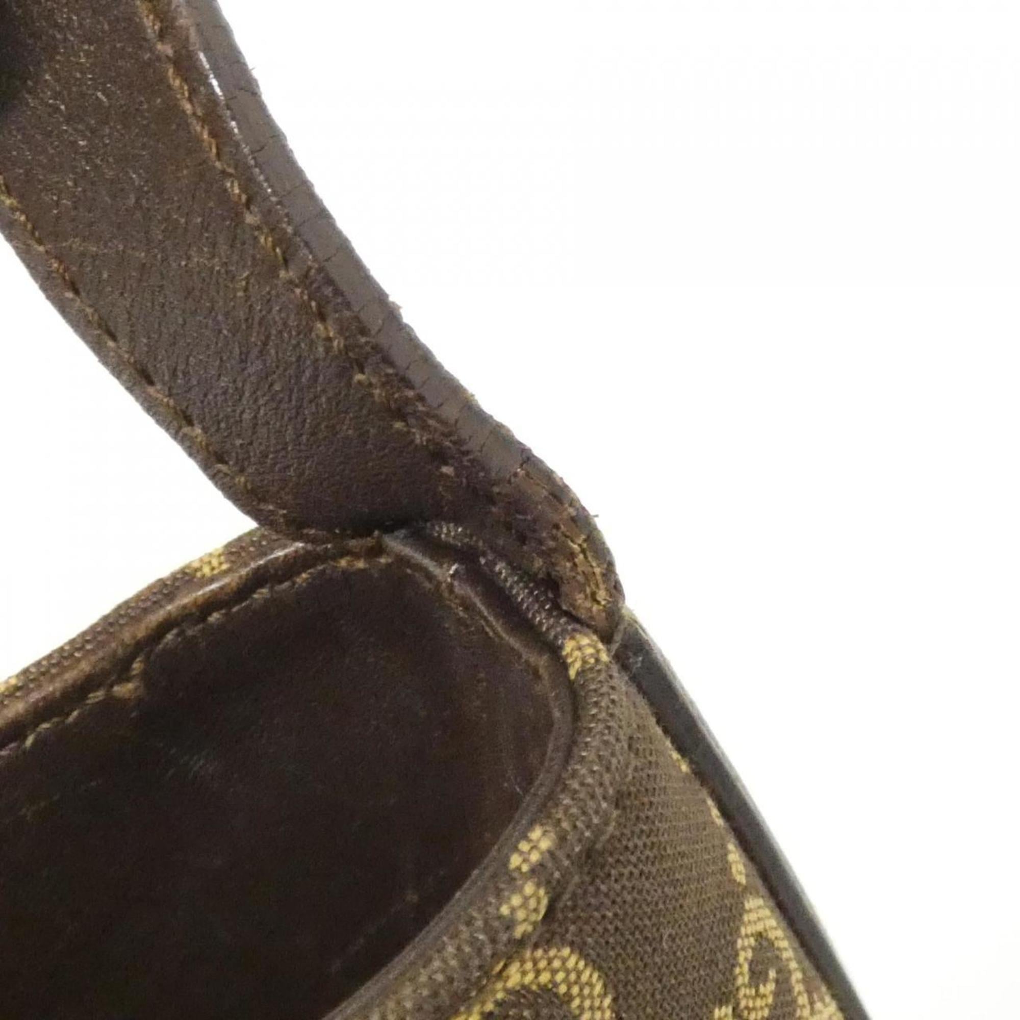 Gucci Brown Gg Canvas Shoulder Bag (Pre-Owned)