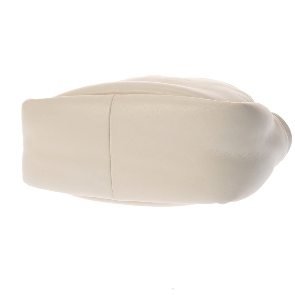 Prada White Leather Handbag Tote Bag