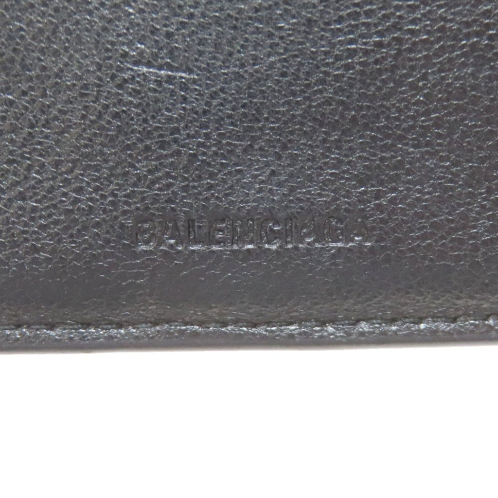 Balenciaga Black Leather Wallet (Bi-Fold)