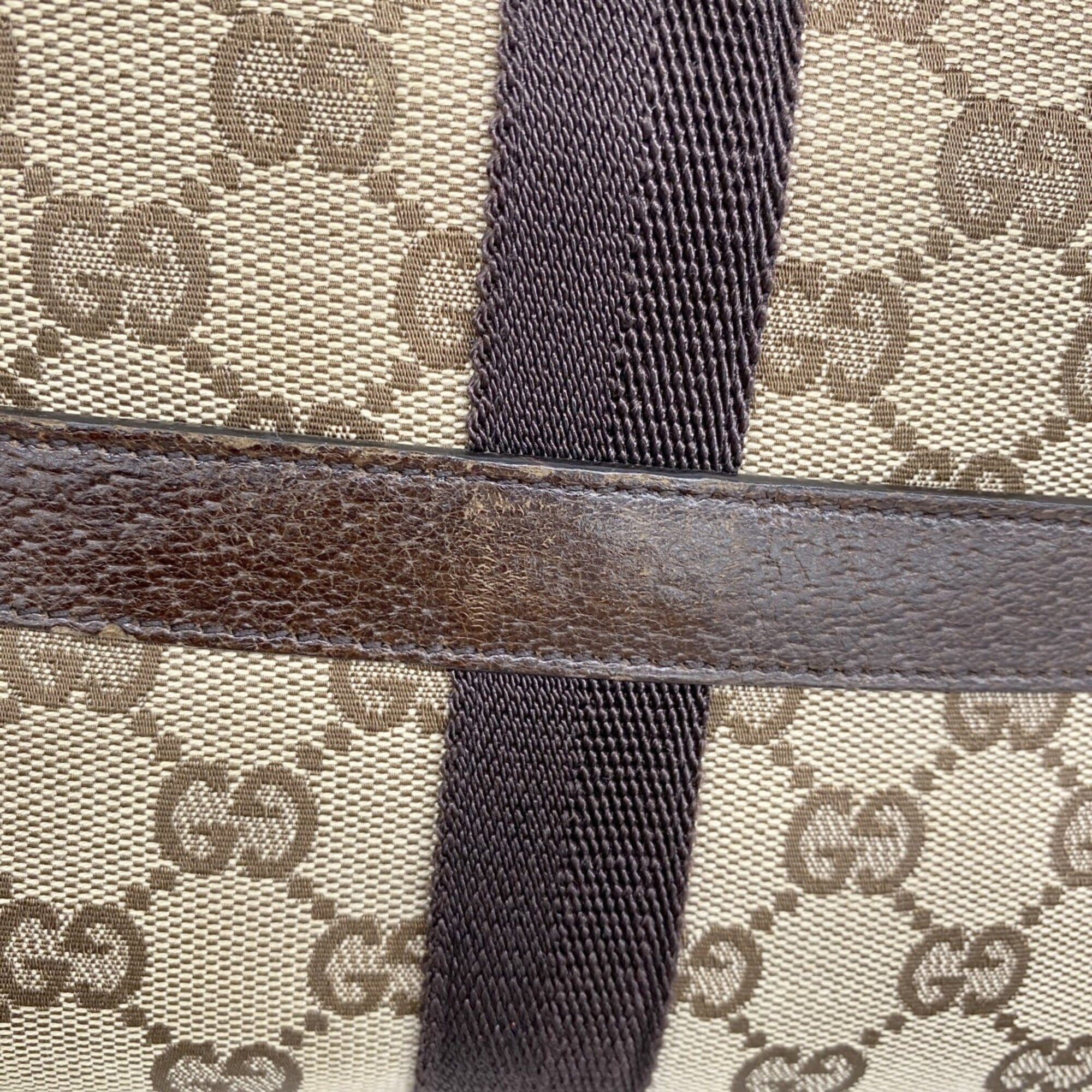 Gucci Brown Canvas Fanny Pack (Pre-Owned)