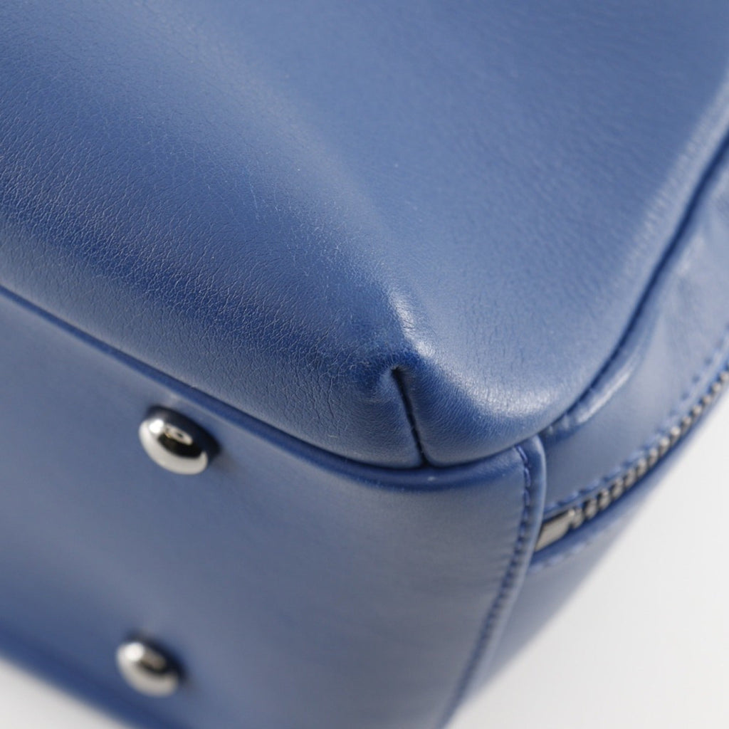 Chanel Blue Leather Handbag