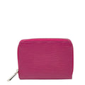 Louis Vuitton Grenade Purple Leather Coin Purse/Coin Case