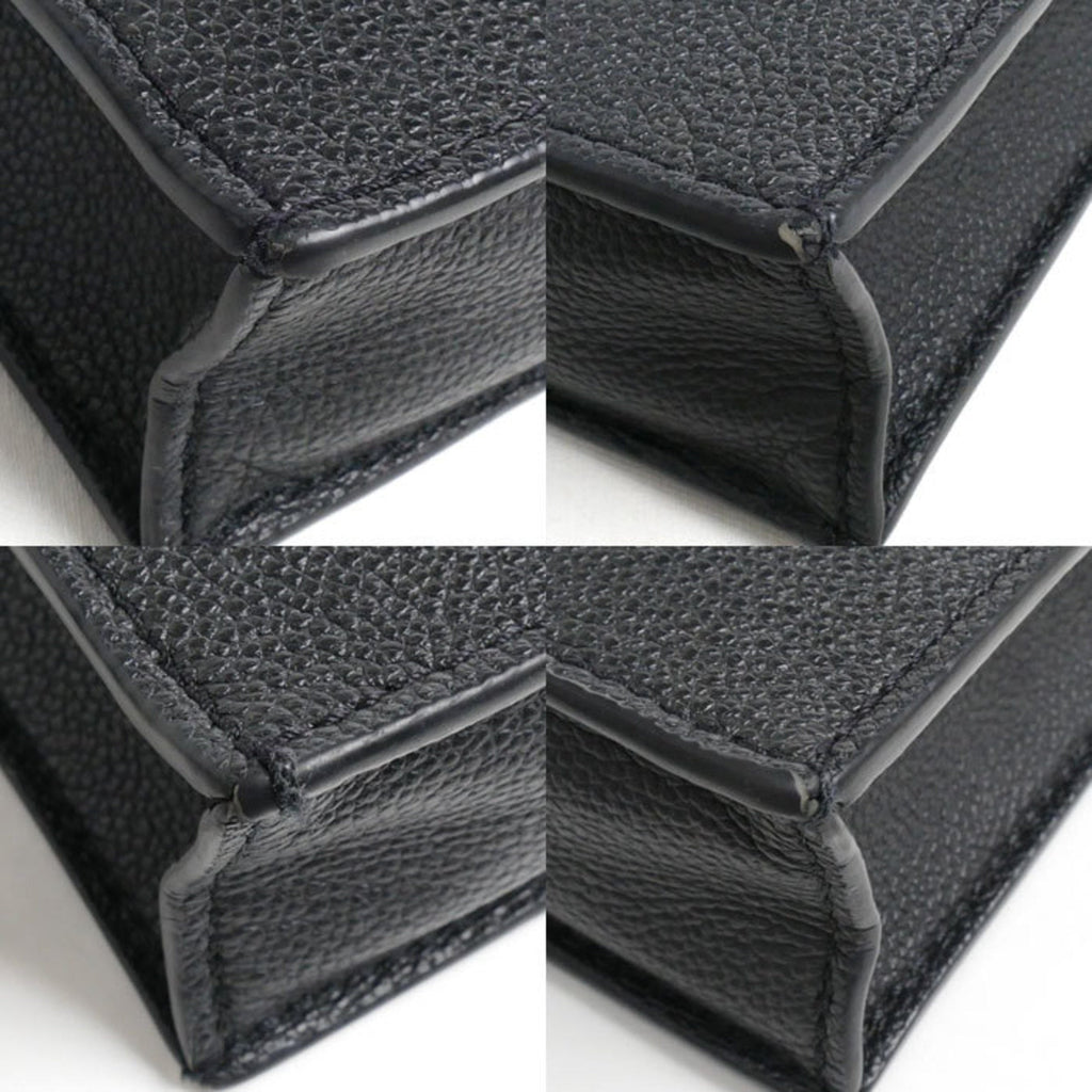 Louis Vuitton Beige Black Monogram Empreinte Shoulder Bag