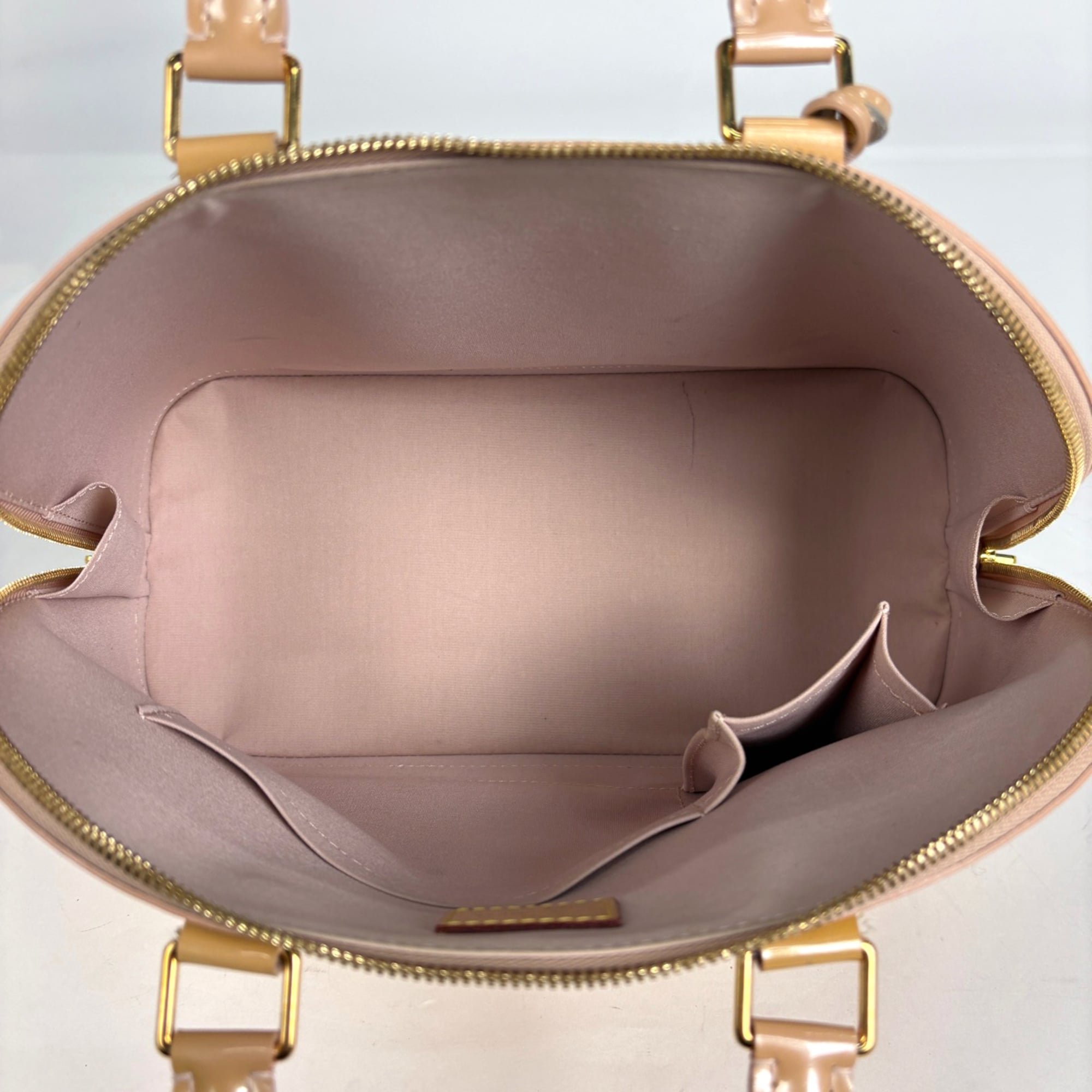 Louis Vuitton Rose Florentin Monogram Vernis Handbag