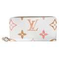 Louis Vuitton Pink White Monogram Empreinte Long Wallet