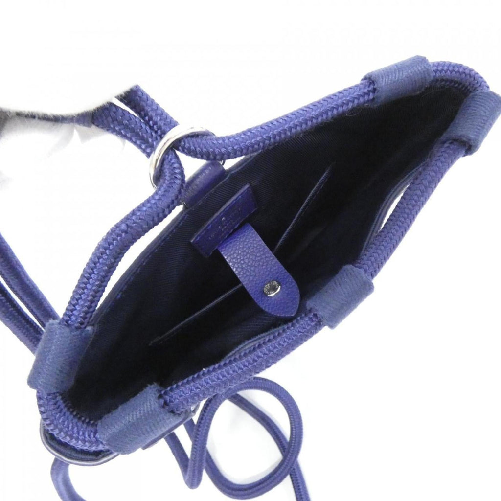 Louis Vuitton Monogram Blue Leather Shoulder Bag