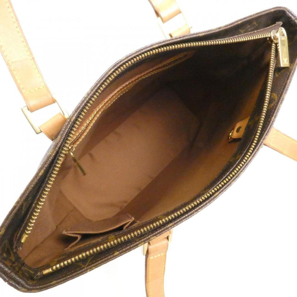 Louis Vuitton Brown Coated Canvas Handbag