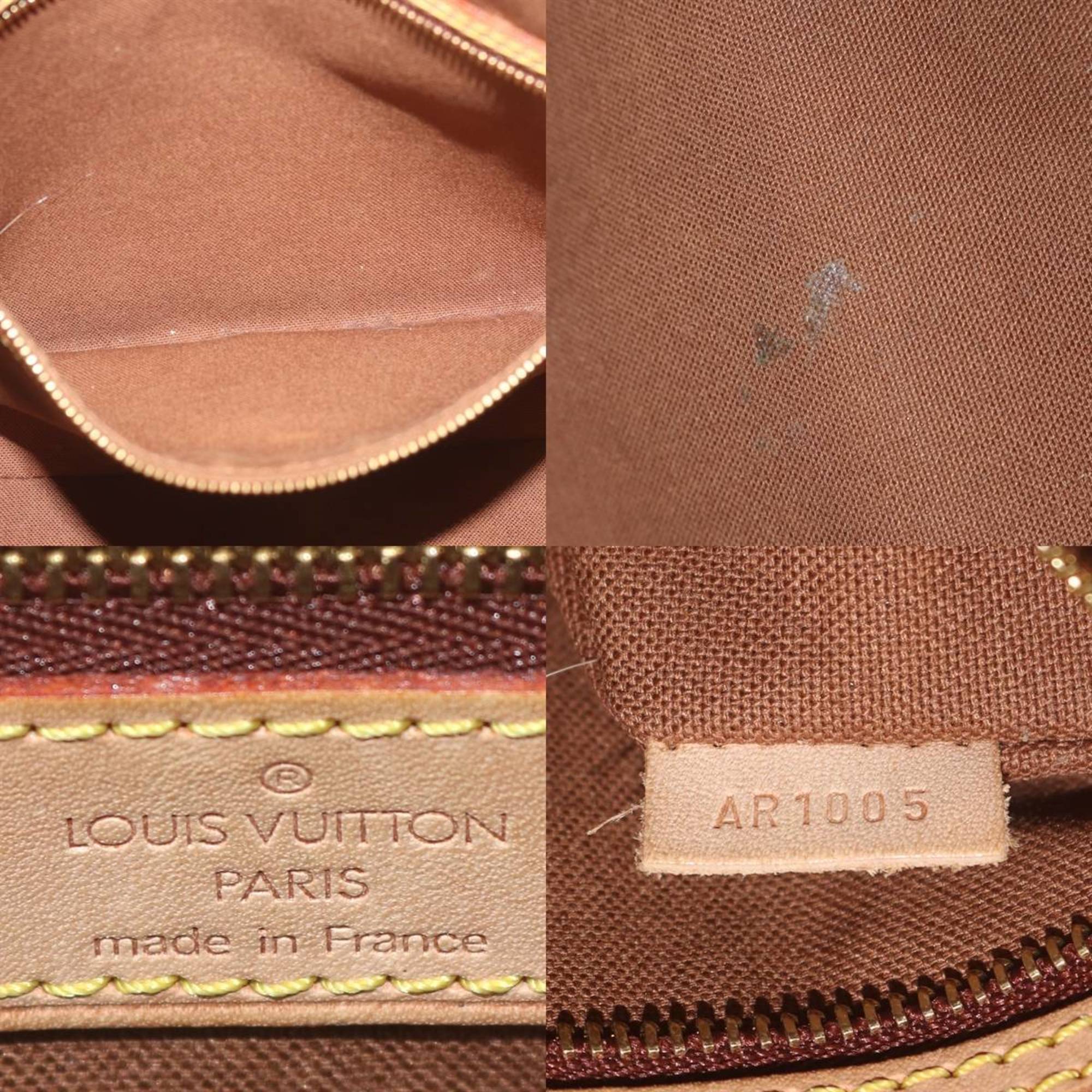 Louis Vuitton Brown Tote Bag