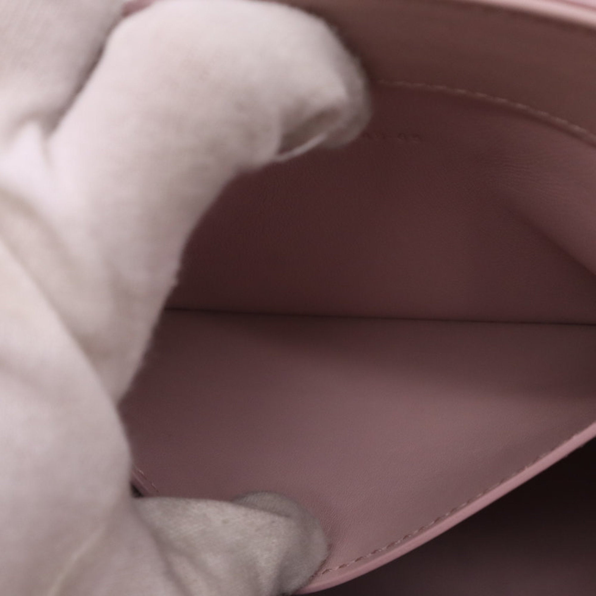 Chloé Pink Beige Leather Shoulder Bag (Pre-Owned)