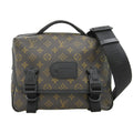 Louis Vuitton Monogram Macassar Black Monogram Macassar Pvc Leather Shoulder Bag