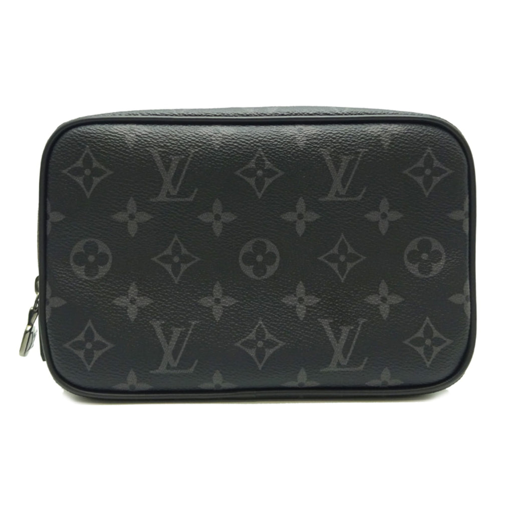 Louis Vuitton Black Monogram Eclipse Clutch Bag